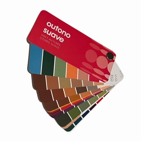 Multilingual Soft Autumn Palette Color Fan by Studio Immagine, Personalized Color Guide for Cost Saving, Smart Shopping, Outfit & Wardrobe Planning; Outono Suave/Otono Suave