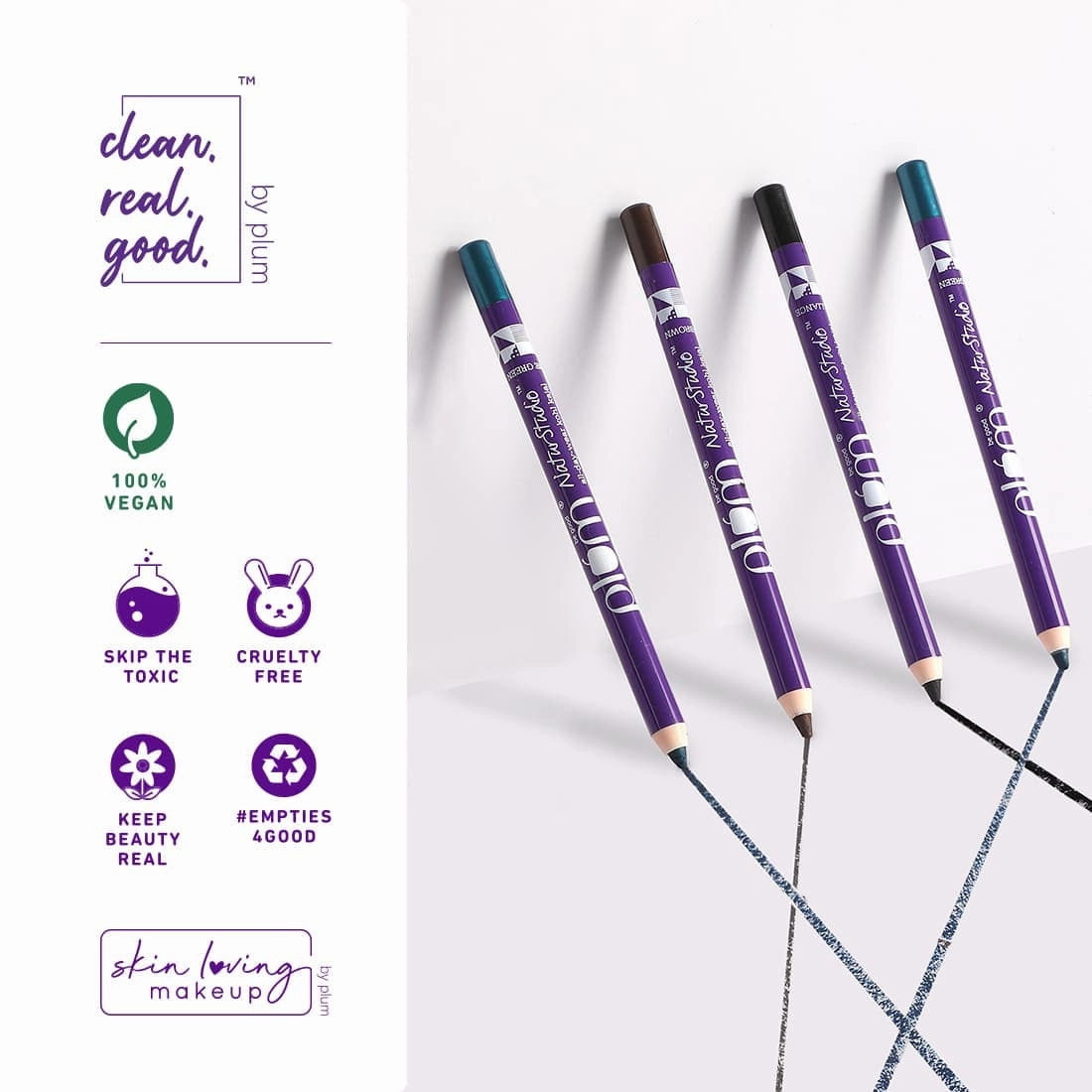 NaturStudio All-Day-Wear Kohl Kajal with FREE SHARPENER