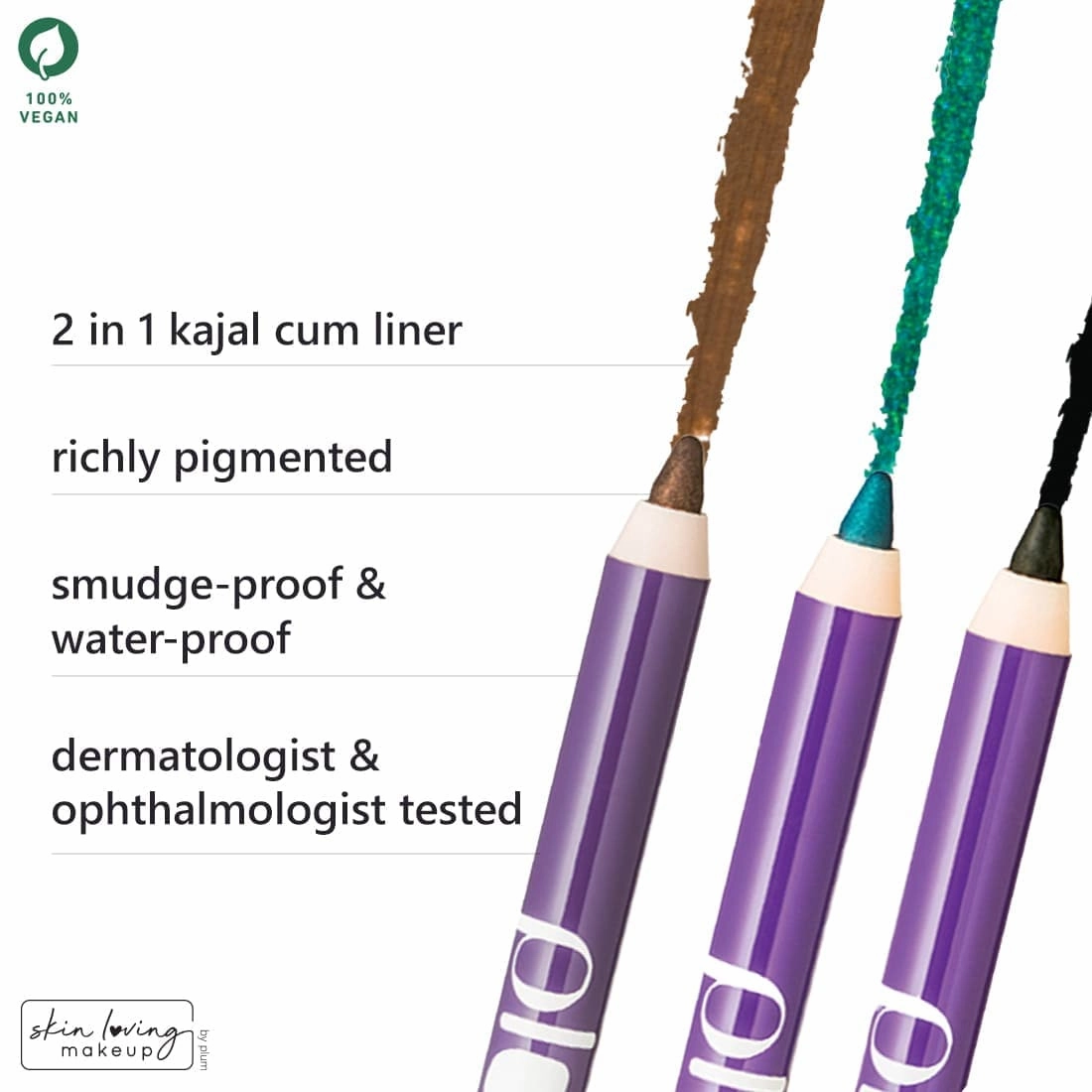 NaturStudio All-Day-Wear Kohl Kajal with FREE SHARPENER