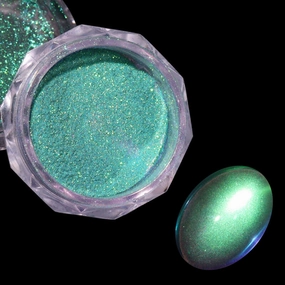 Neon Mermaid Chrome-Aqua