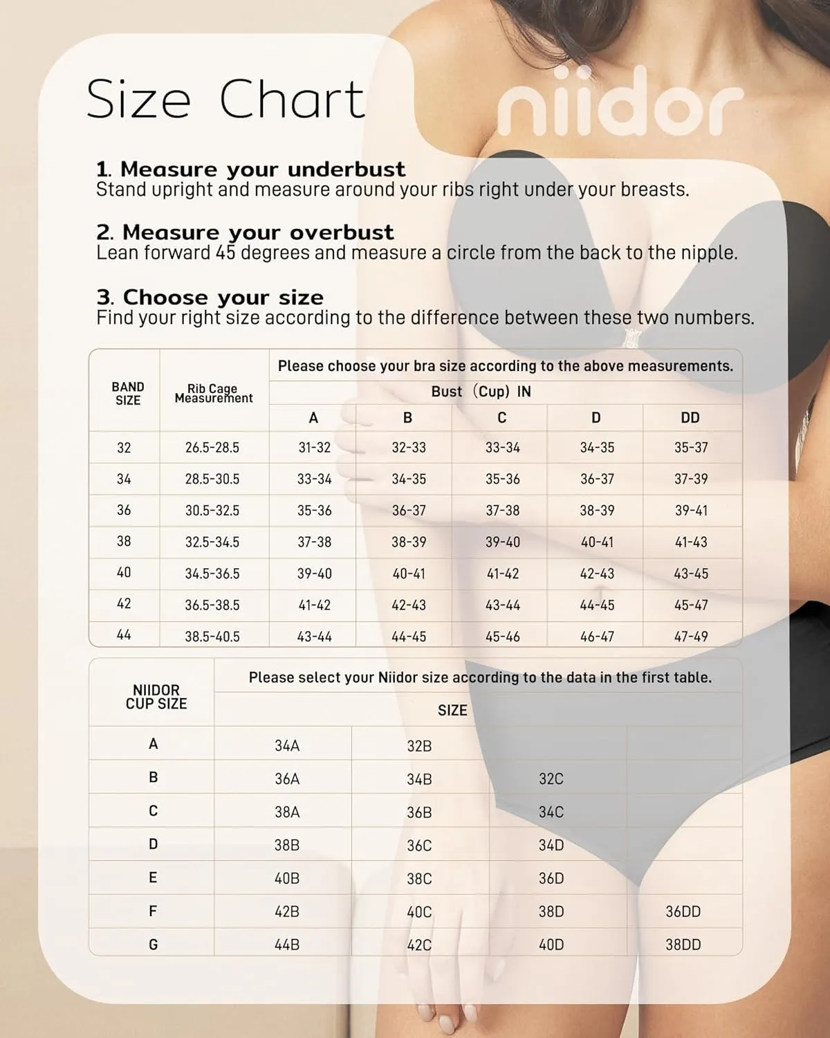 Niidor Adhesive Strapless Bra for Women Sticky Invisible Push up Silicone Bra for Backless Dress 2025 Upgraded Clasp Bras