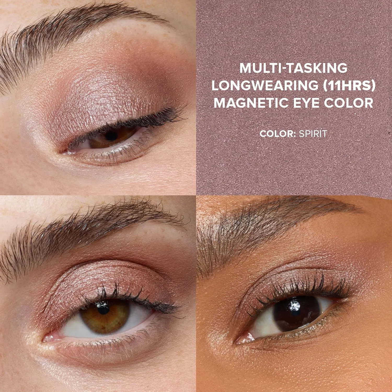 Nudestix Magnetic Luminous Eye Color Pencil, Eyeshadow   Eyeliner   Eyelid Primer   Highlighter Stick, Satin Finish Cream Makeup, Long Lasting, Waterproof
