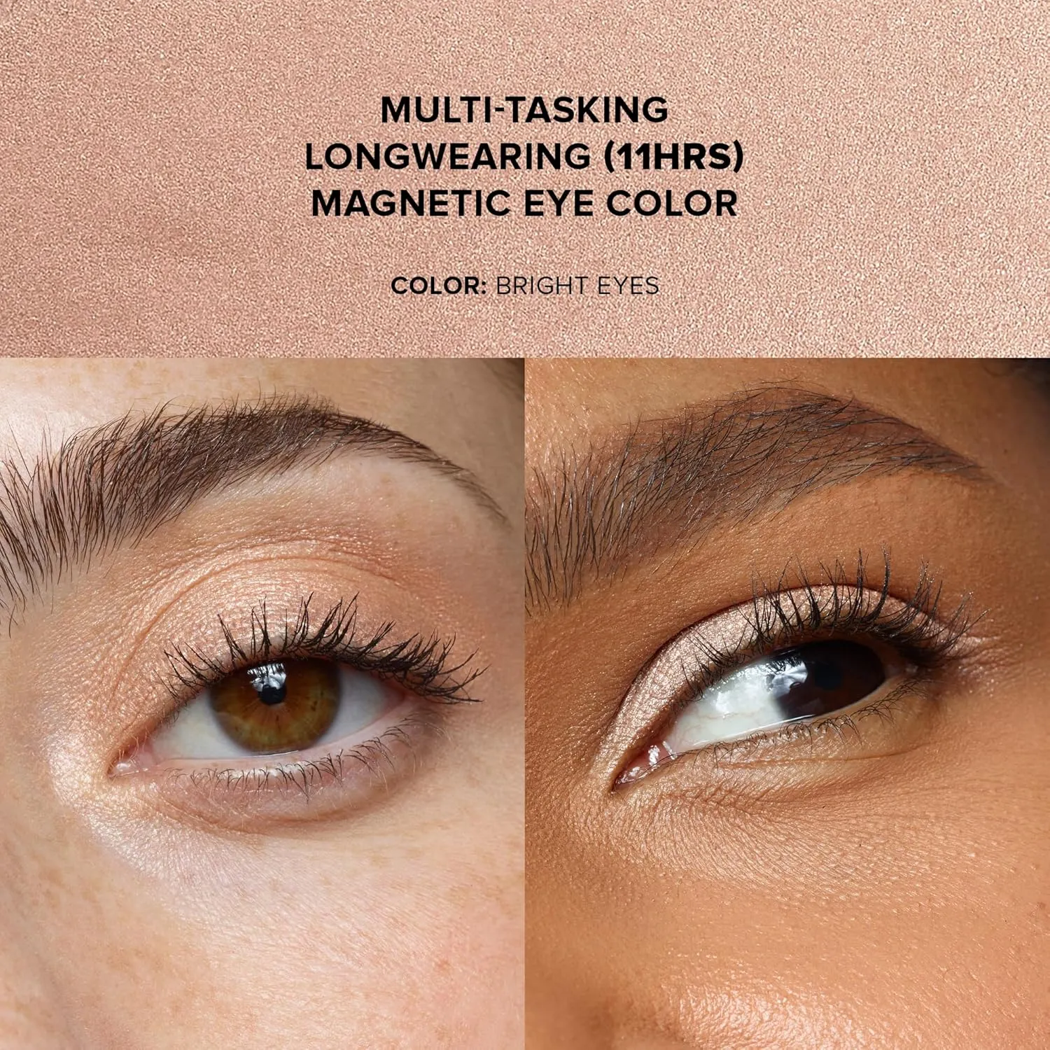 Nudestix Magnetic Luminous Eye Color Pencil, Eyeshadow   Eyeliner   Eyelid Primer   Highlighter Stick, Satin Finish Cream Makeup, Long Lasting, Waterproof