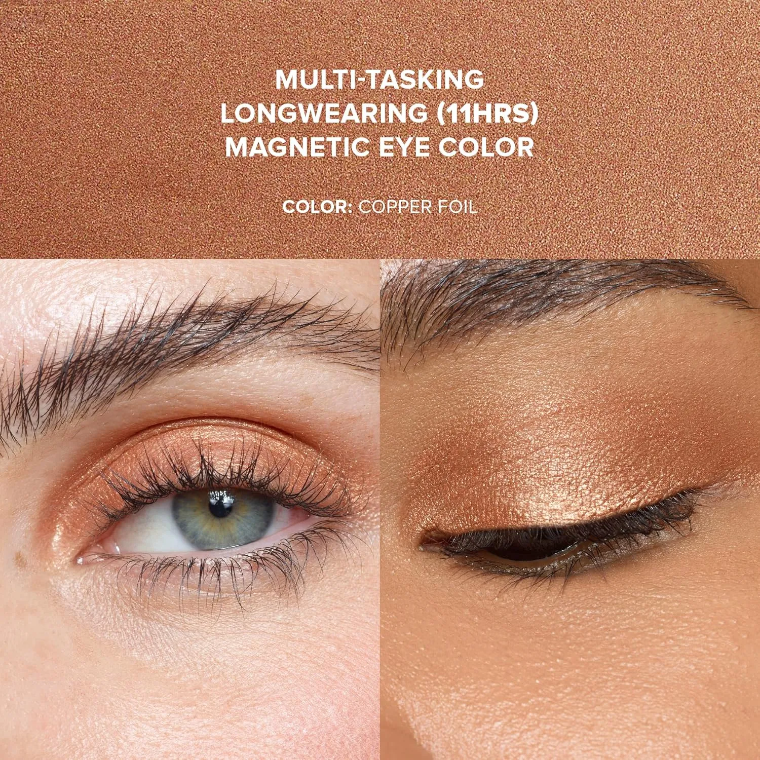 Nudestix Magnetic Luminous Eye Color Pencil, Eyeshadow   Eyeliner   Eyelid Primer   Highlighter Stick, Satin Finish Cream Makeup, Long Lasting, Waterproof