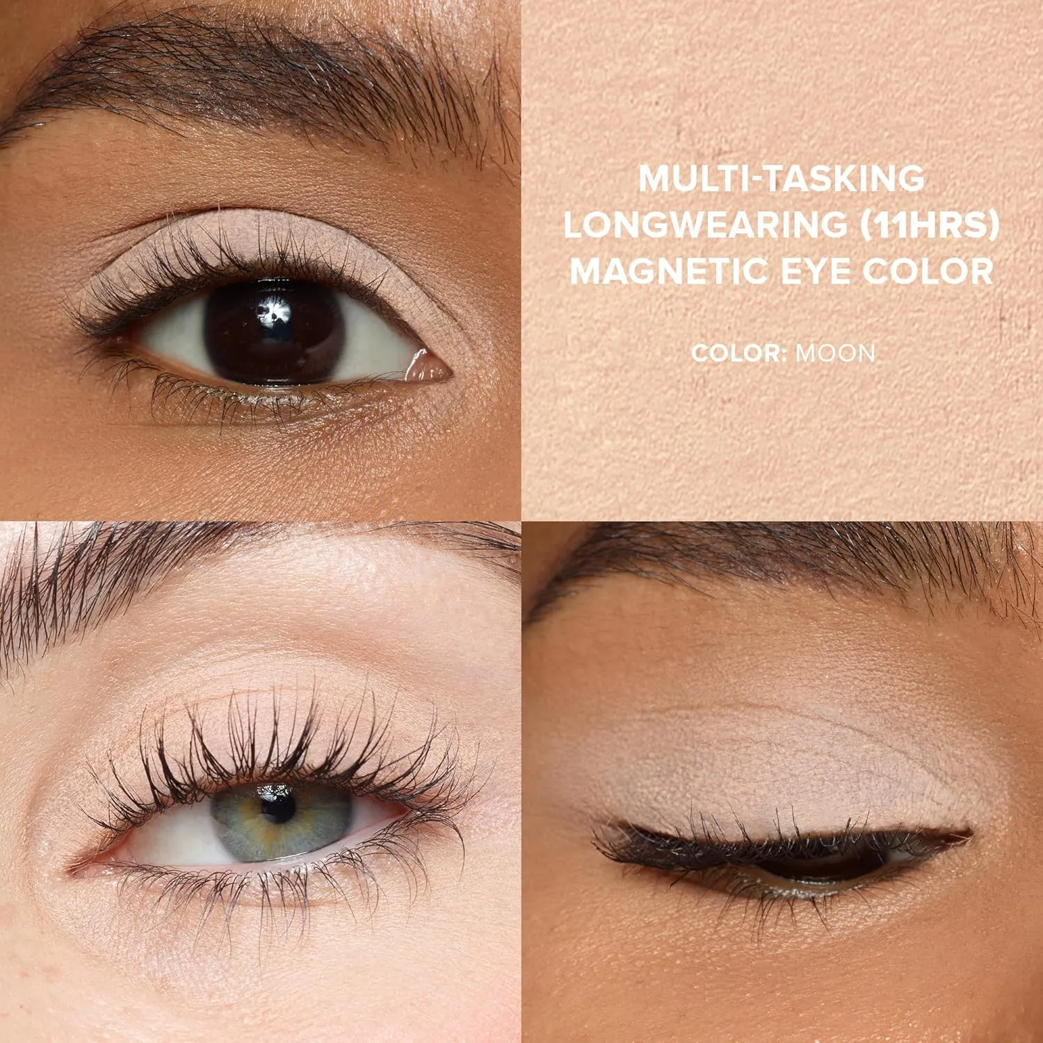 Nudestix Magnetic Matte Eye Color Pencil, Eyeshadow   Eyeliner   Eyelid Primer, Cream Makeup Stick, Long Lasting, Waterproof