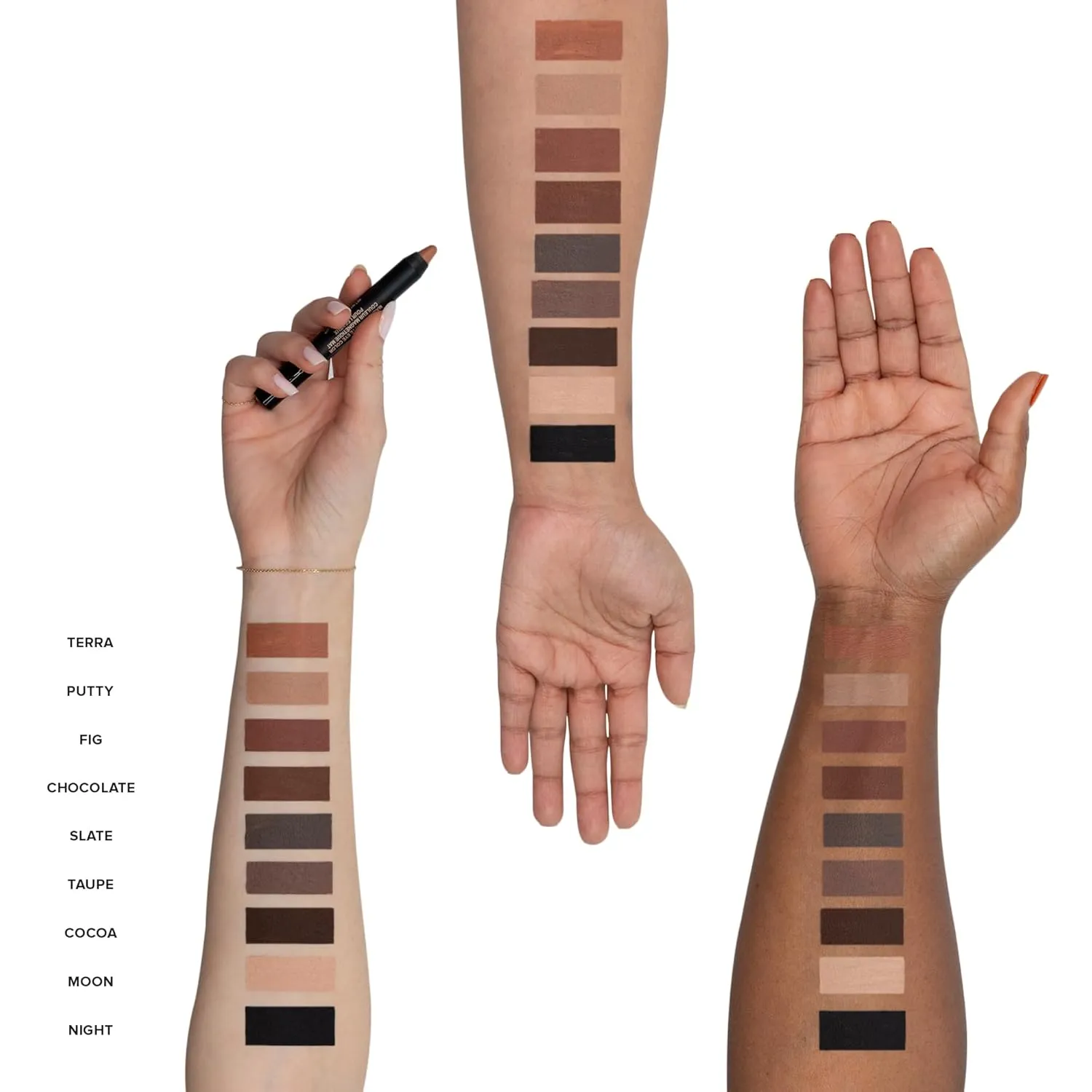 Nudestix Magnetic Matte Eye Color Pencil, Eyeshadow   Eyeliner   Eyelid Primer, Cream Makeup Stick, Long Lasting, Waterproof
