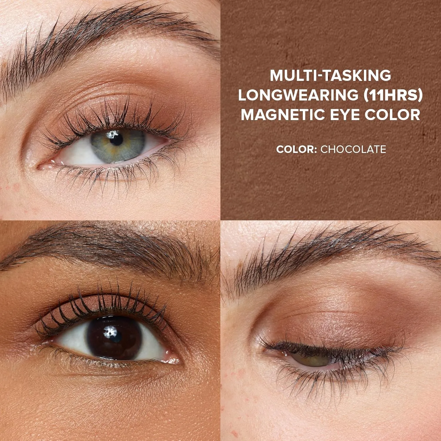 Nudestix Magnetic Matte Eye Color Pencil, Eyeshadow   Eyeliner   Eyelid Primer, Cream Makeup Stick, Long Lasting, Waterproof