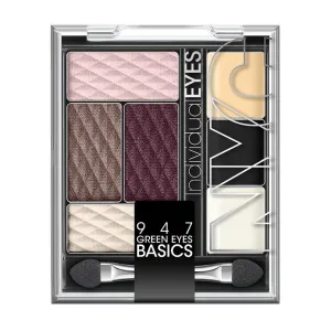 N.Y.C. New York Color Individual Eyes Eyeshadow Palette, Green Eyes, 0.332 Ounce