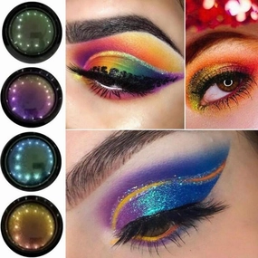 Optical Chameleon Eyeshadow Diamond Gloss Shiny High Gloss Mono Eyeshadow