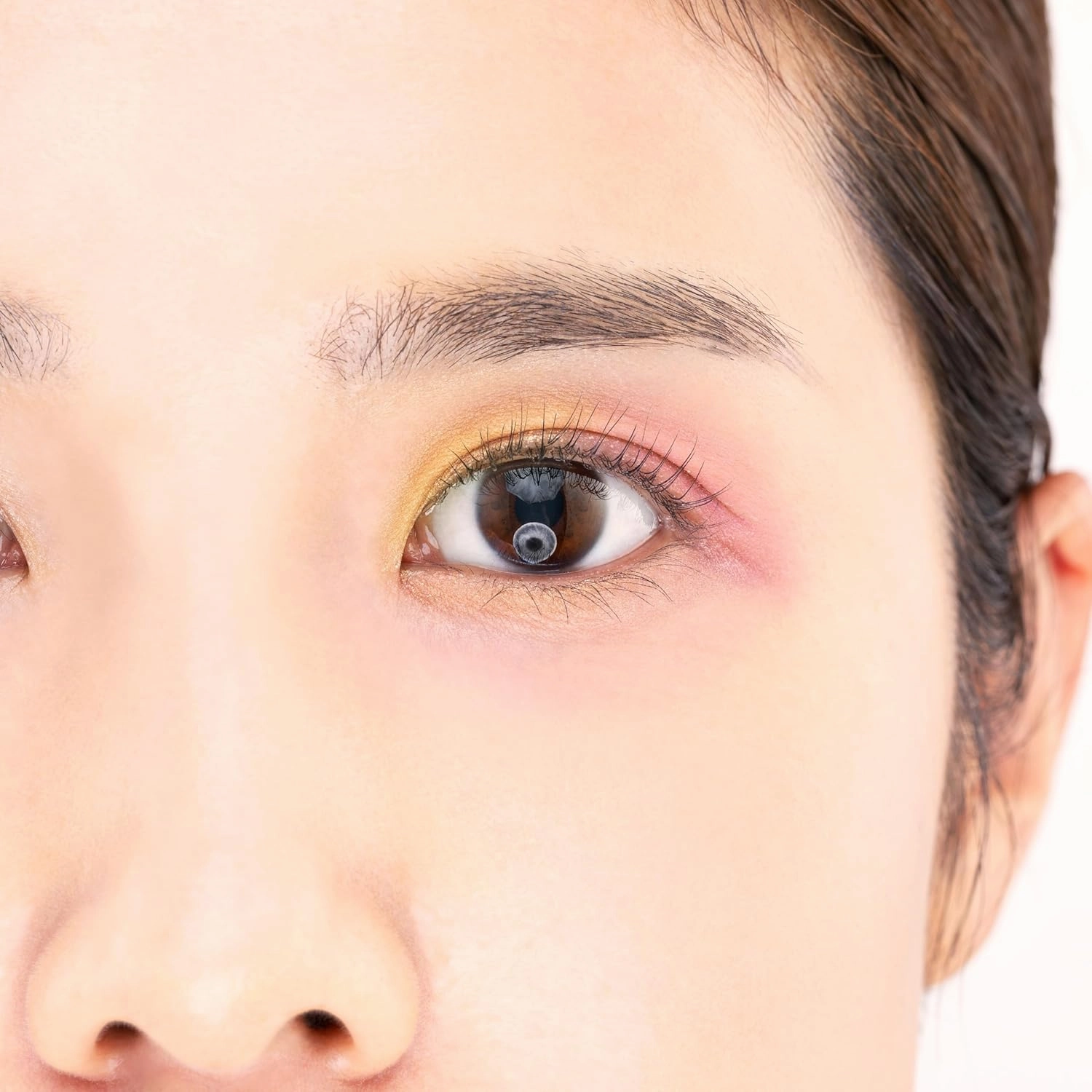 Paul & Joe Face & Eye Color CS, Pink, Yellow, Eyeshadow and Cheek Blush, Soft and Clear color, 136 Flower Carpet, 0.12 oz
