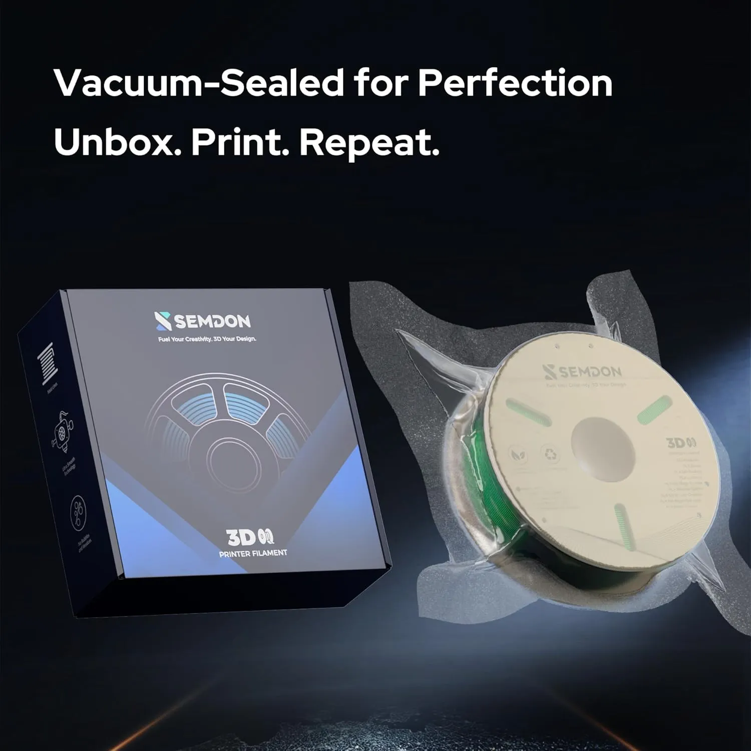 PLA Silk Dual-Color Coextrusion Filament 1.75mm | Deep Sea Blue-Emerald Green Gradient, ±0.02mm, Low Warping | Ender 3/V2/Pro, Cosplay, Aquarium Decor | Fast Cooling 1kg Spool (2.2lbs)