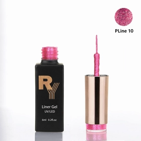 Platinum Glitter Liner Gel 10