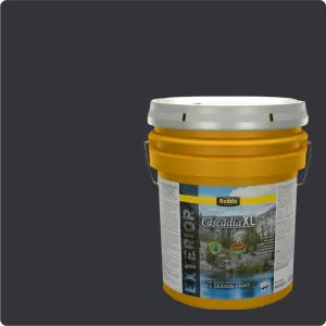 Rodda Paint CASCADIA XL Exterior Velvet All Seasons Paint & Primer in One, 5-Gallon, Midnight