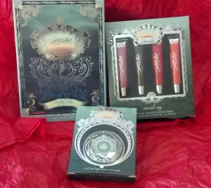 Sephora Disney Collection ~ Ariel~ Storybook Eyeshadow Palette, Compact Mirror & Lip Gloss Set