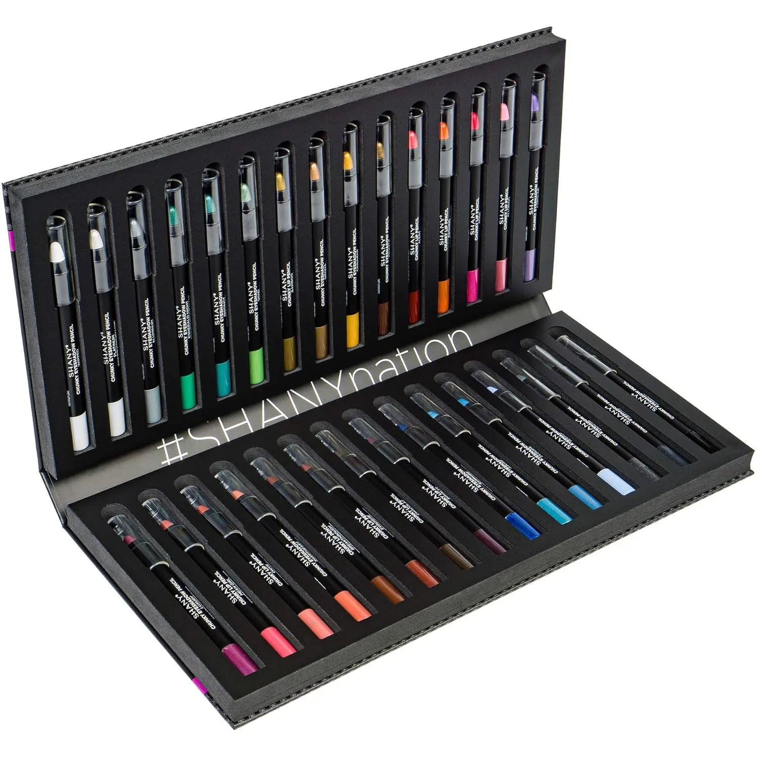 SHANY Multi-Use 30 Colors Chunky Pencil Set, Multi