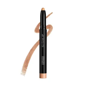 Sigma Beauty Eyeshadow Primer Base – Professional Grade Eye Primer Crayon w/Sleek Retractable Tip for Long-Lasting Makeup & All-Day Color Payoff, Prevents Creasing (Ignite, Light Caramel Matte)