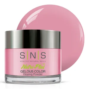SNS Nail Dip Powder, Gelous Color Dipping Powder - Hot Yoga Pants (Pink/Pastel, Shimmer) - Long-Lasting Acrylic Nail Color & Polish Lasts 14 Days - Low-Odor & No UV Lamp Required - 1.5 Oz