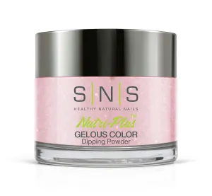 SNS Nail Dip Powder, Gelous Color Dipping Powder - Love Letter Pink (Pink/Pastel, Shimmer) - Long-Lasting Dip Nail Color Lasts 14 Days - Low-Odor & No UV Lamp Required - 1 OZ