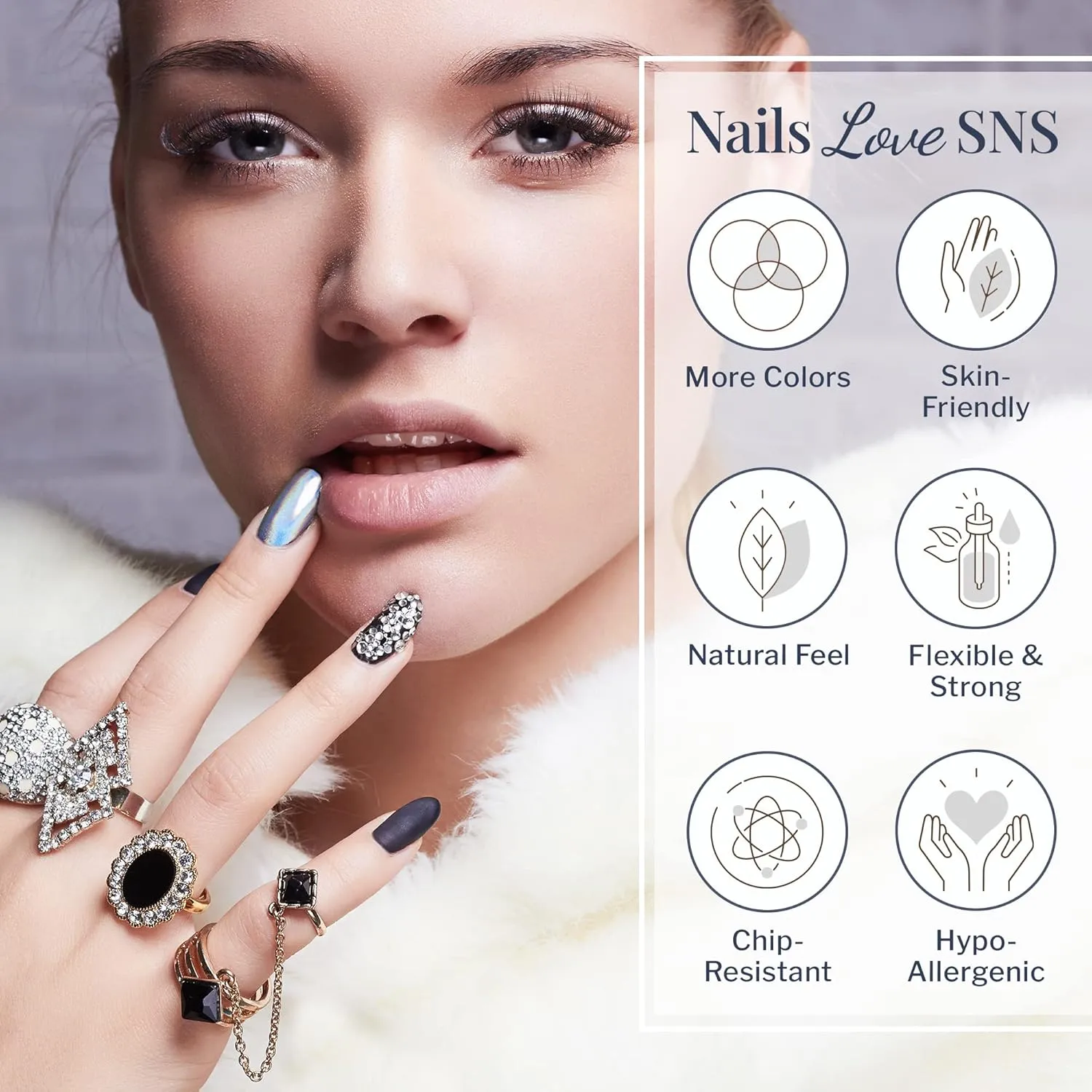 SNS Nails Dipping Powder Gelous Color - Winter Wonderland Collection - WW18-1 oz