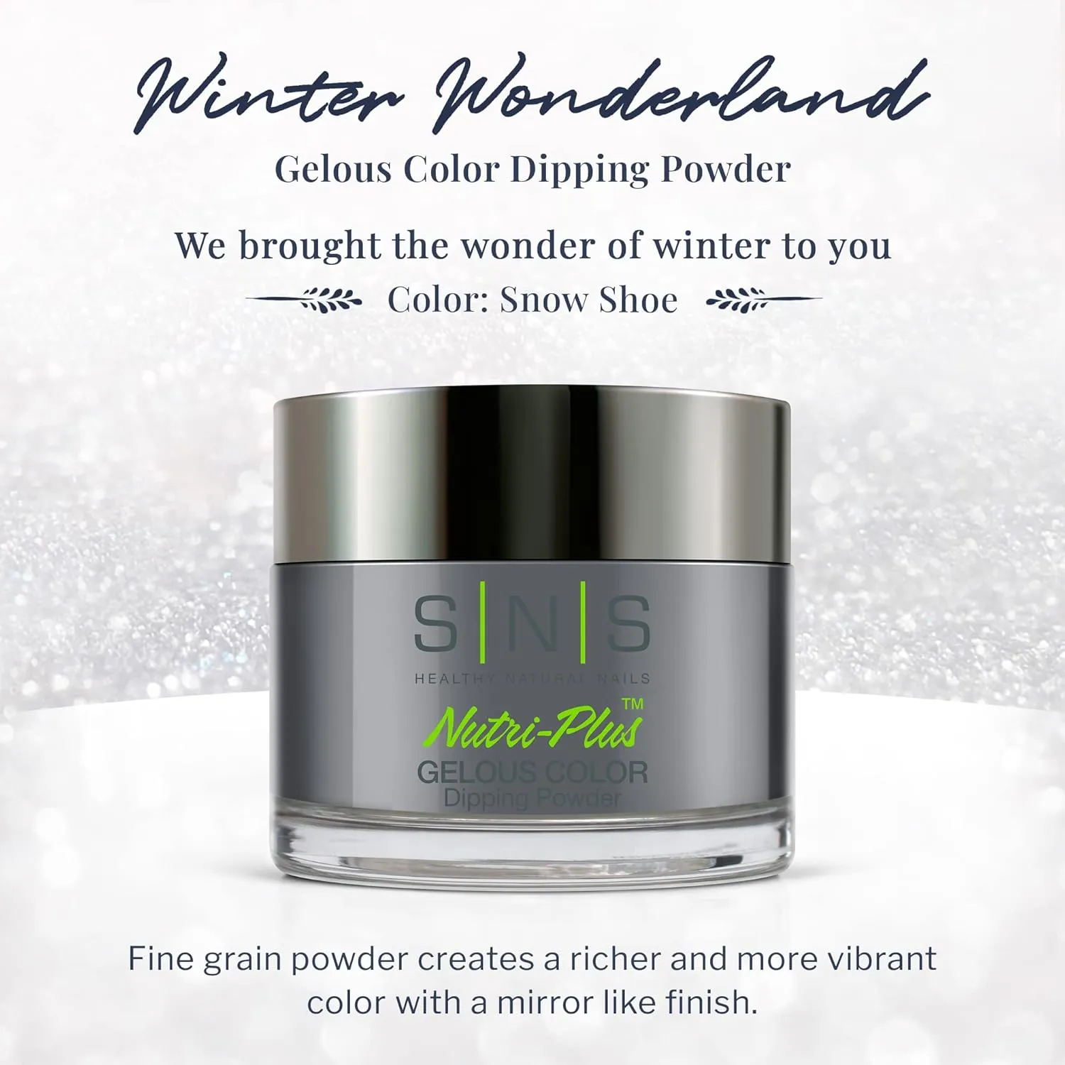 SNS Nails Dipping Powder Gelous Color - Winter Wonderland Collection - WW18-1 oz