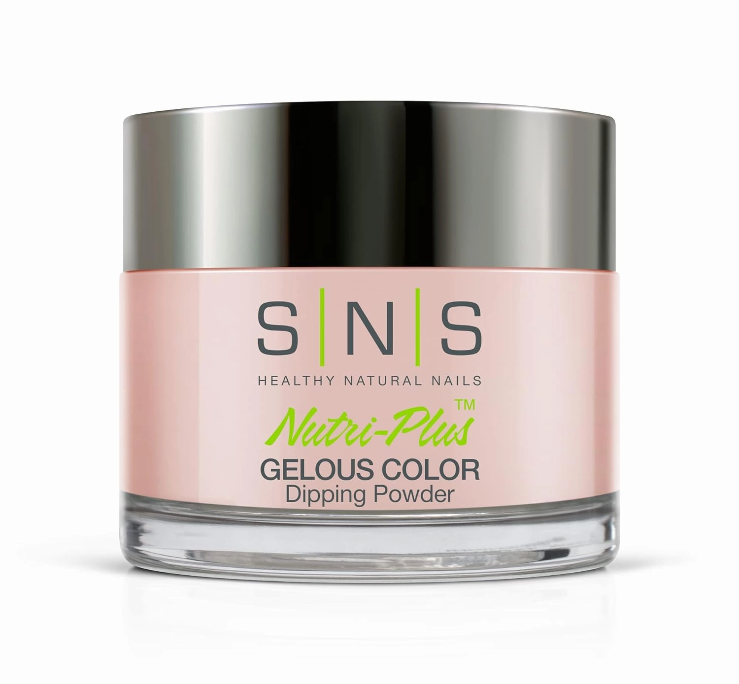 SNS Nail Dip Powder, Gelous Color Dipping Powder - American White (Natural/Nudes, White, Sheer), PWAW02 - Long-Lasting Acrylic Nail Color & Polish Lasts 14 Days - Odor-Free & No UV Lamp - 16 Oz