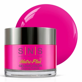 SNS Nail Dip Powder, Gelous Color Dipping Powder - Aphrodite's Rave (Pink/Fuchsia, Neon) - Long-Lasting Dip Powders Nail Color Lasts 14 Days - Low-Odor & No UV Lamp Required - 1 oz