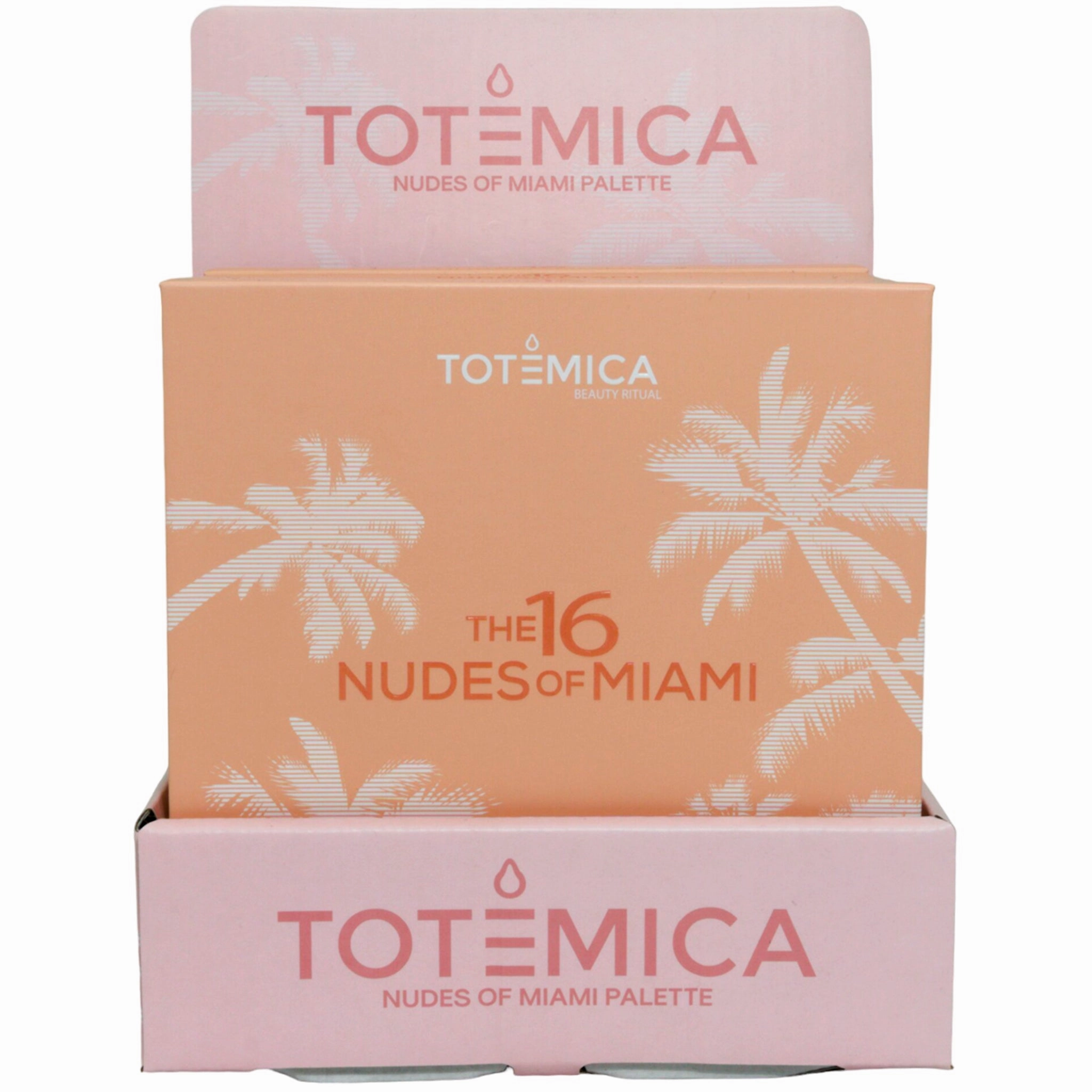 Totemica The 16 Nudes Of Miami Palette - Wholesale Display 6 Units (TBR23-E1D6)