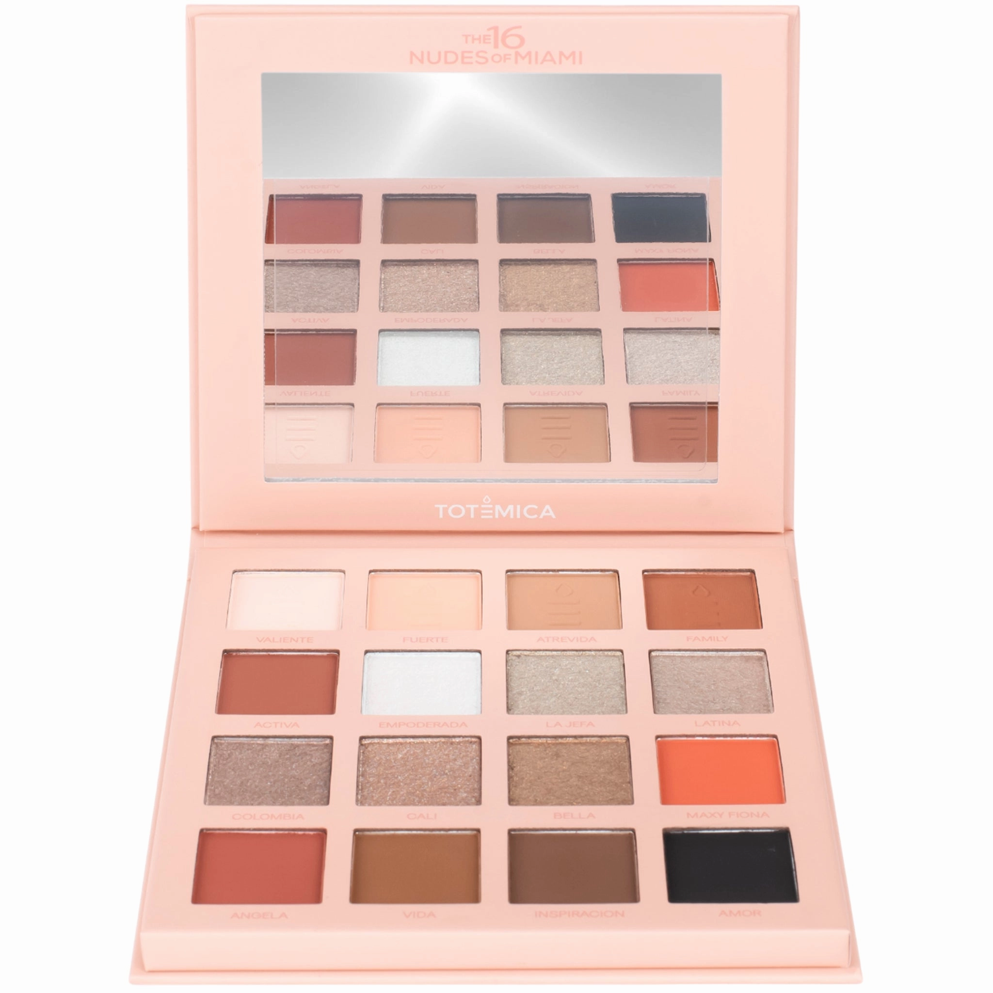 Totemica The 16 Nudes Of Miami Palette - Wholesale Display 6 Units (TBR23-E1D6)