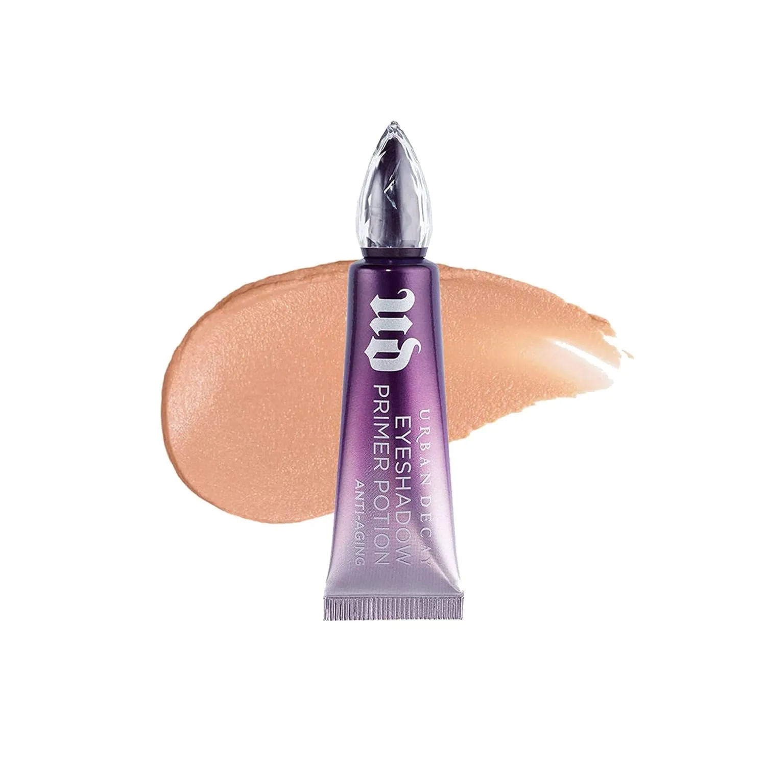 Urban Decay Anti-Aging Eyeshadow Primer Potion, Nude Eye Primer, Improves Look of Fine Lines & Texture, Smooths & Preps Eyelid Base for Vibrant Color, Crease-free Eye Makeup Looks, Vegan