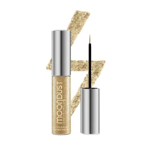 Urban Decay Moondust Liquid Glitter Eyeliner – Longwear Sparkle Liner & Eyeshadow Topper - Quick-Drying, Water-Based Formula – Buildable Shimmer Shades - Vegan Formula