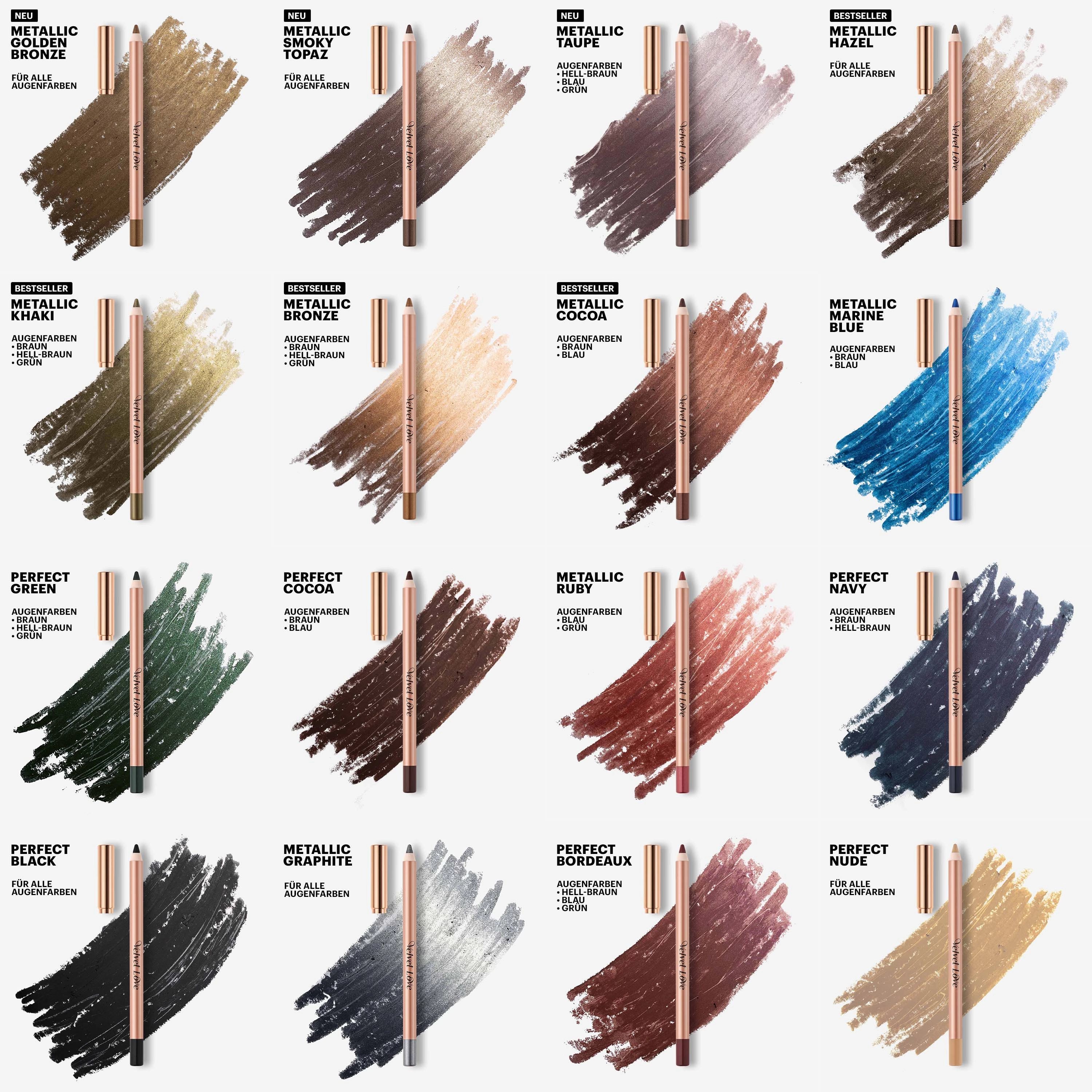 Velvet Love Eyeliner Pencil (Metallic Taupe)