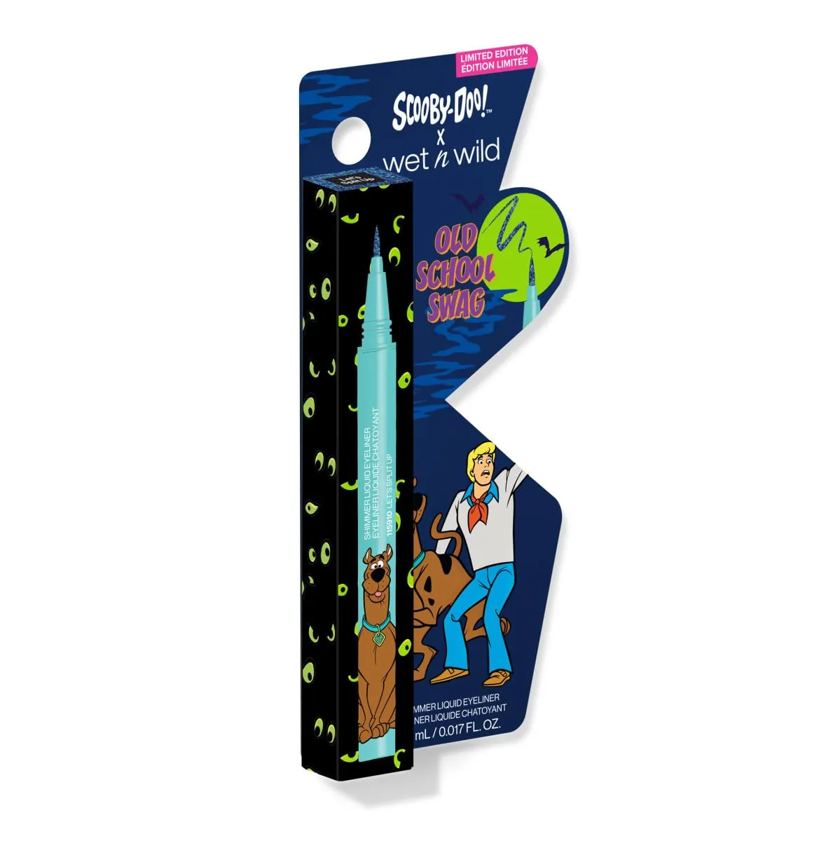 wet n wild Scooby Doo Collection Old School Swag Shimmer Liquid Eyeliner - Let's Split Up (Pack of 2)